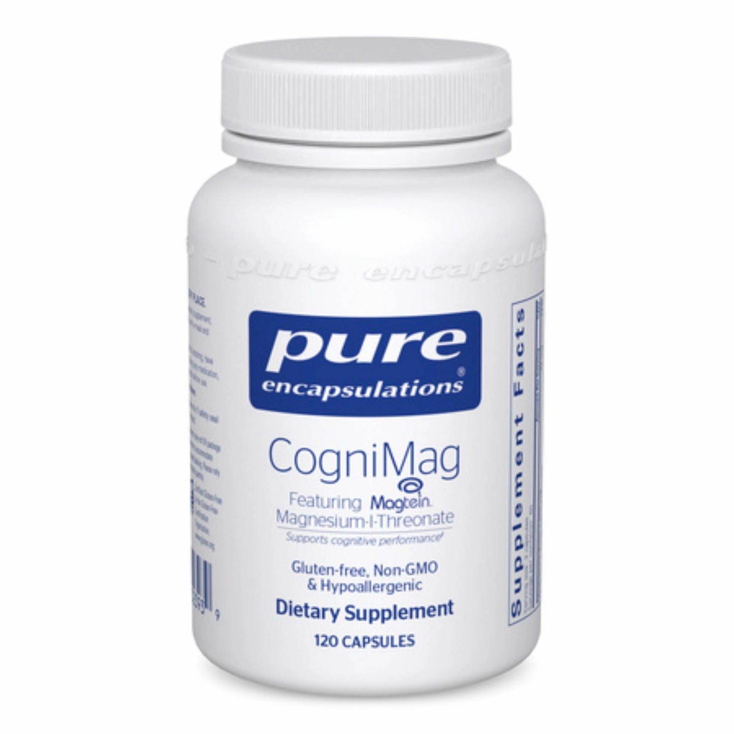 Pure Encapsulations - CogniMag (with Magtein), 120 caps