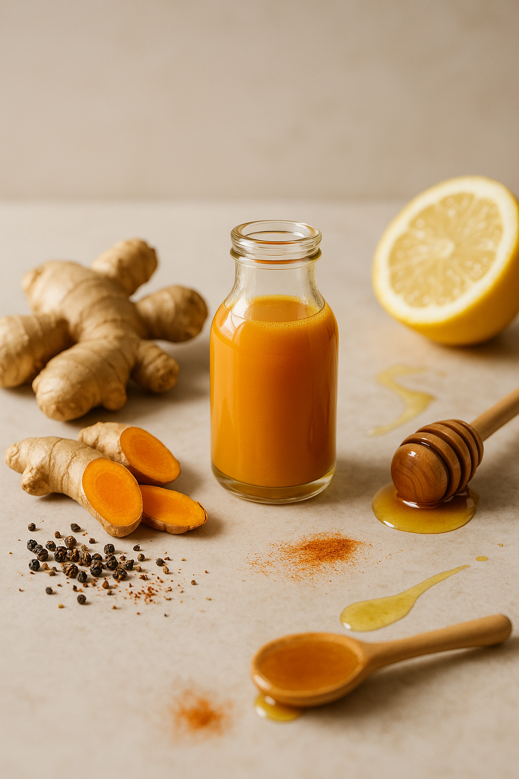 Anti-inflammatory immune boosting shot