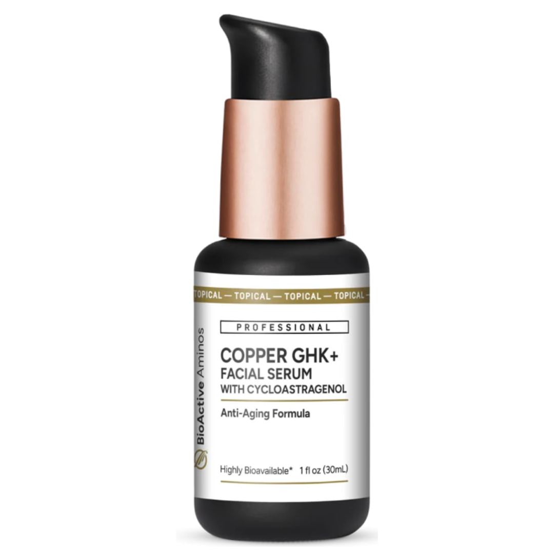 Quicksilver Scientific Copper GHK+ Facial Serum with Cycloastragenol (30mL)