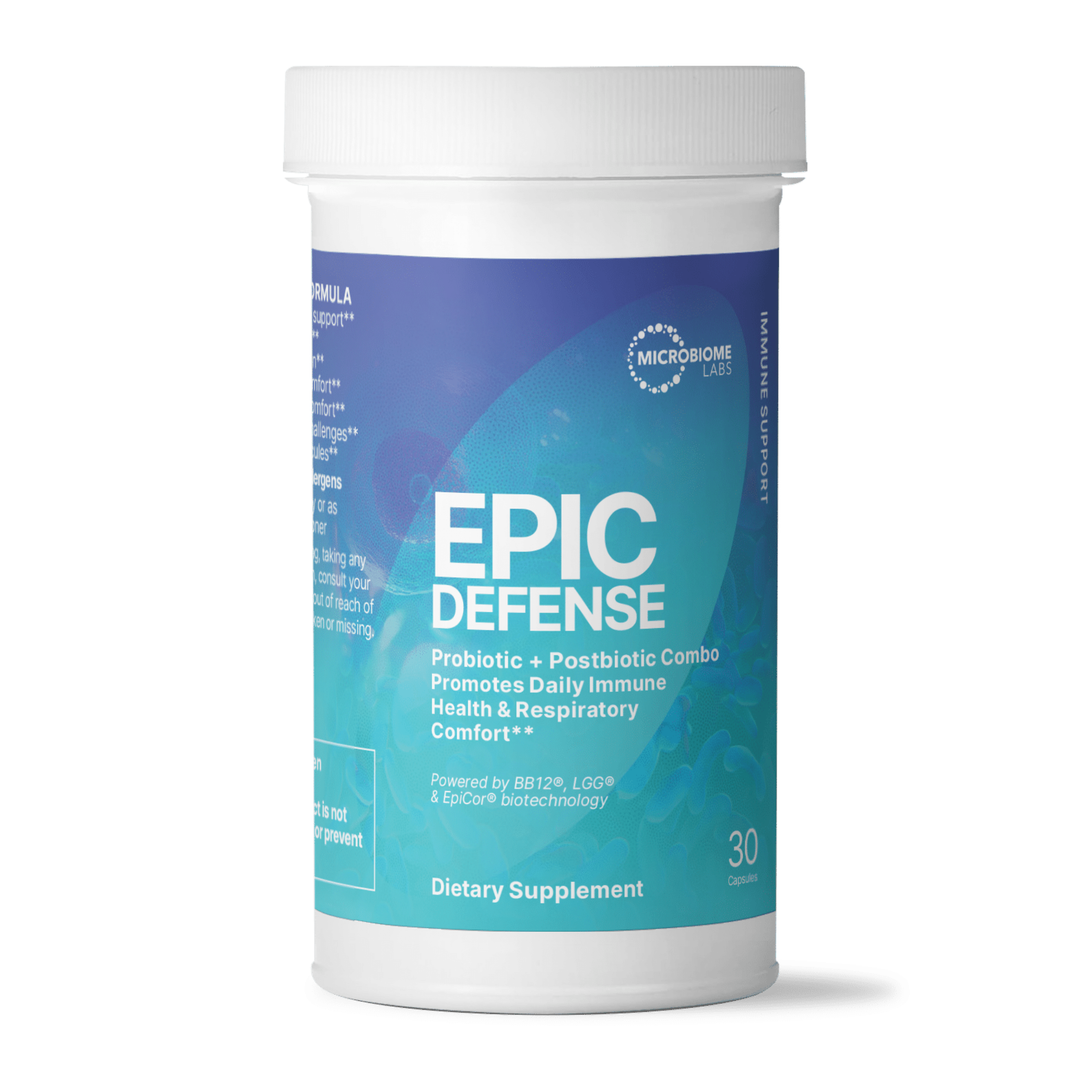 EpicDefense, 30 caps - Immune Support Probiotic Supplement