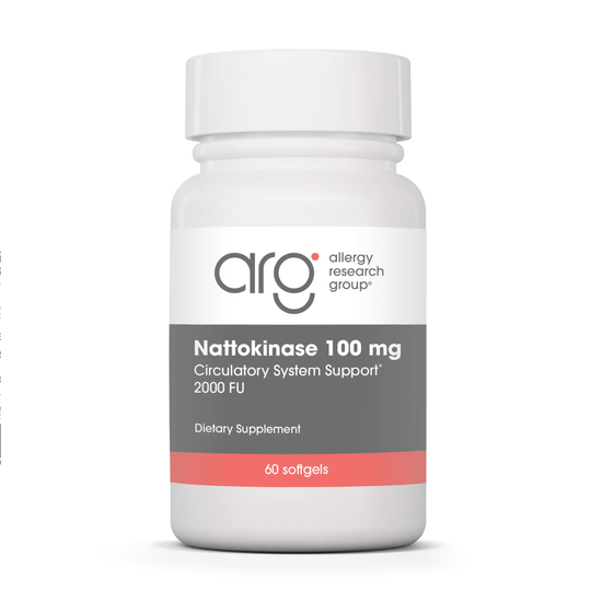 Allegy Research Group- Nattokinase 100mg, 180 soft gels