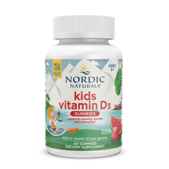 Nordic Naturals - Kids' Vitamin D3 Gummies 400 IU, Ages 3+