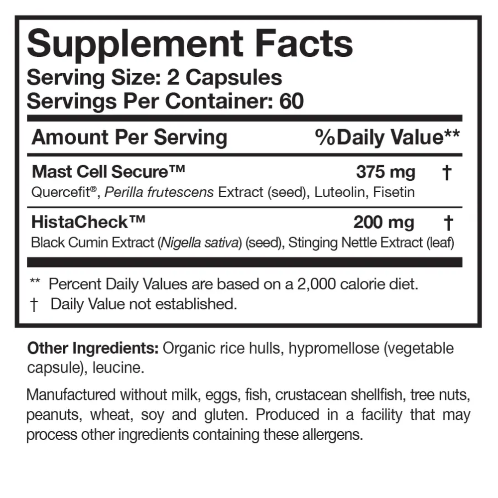 Researched Nutritionals - HistaQuel, 120 caps