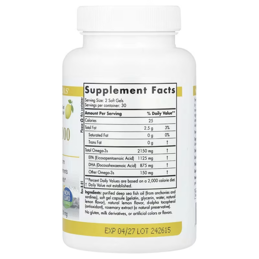 Nordic Naturals Pro-Omega 2000 - Fish Oil Supplement
