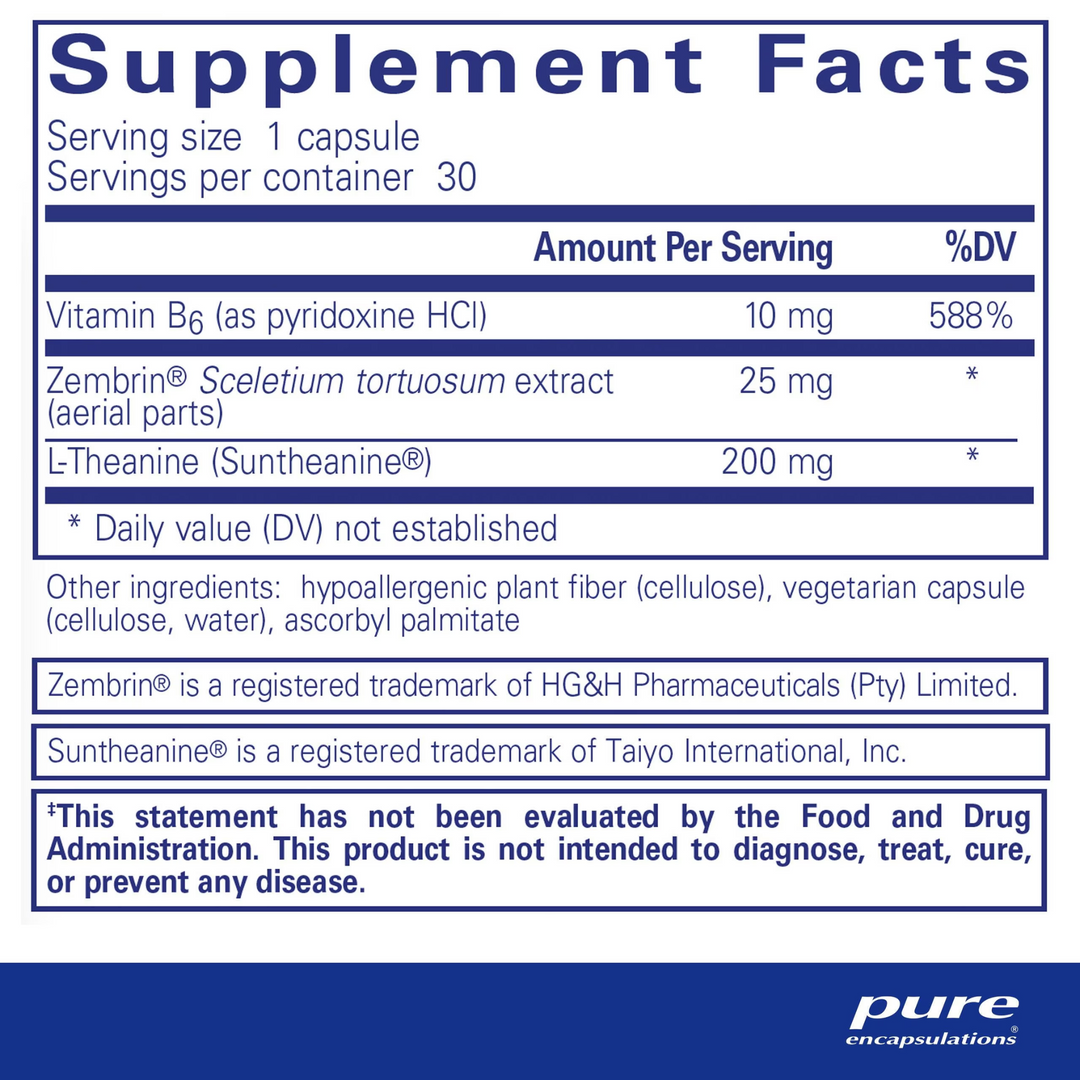 Pure Encapsulations - Rapid Calm, 30 caps