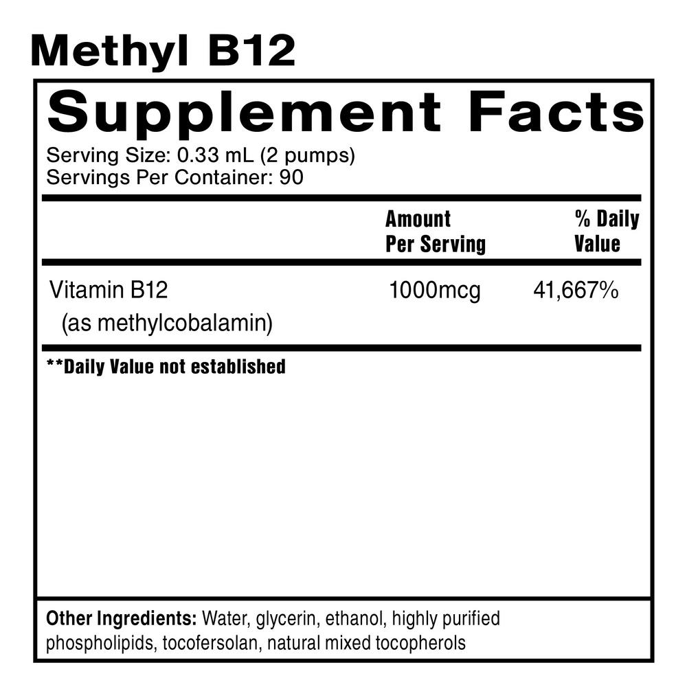 Quicksilver Scientific - Methyl B12, 30ml