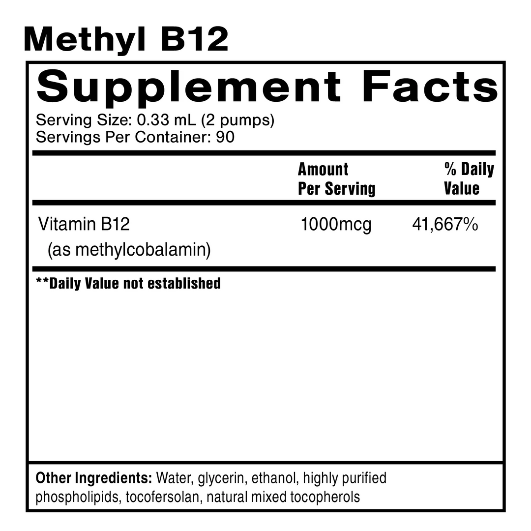 Quicksilver Scientific - Methyl B12, 30ml
