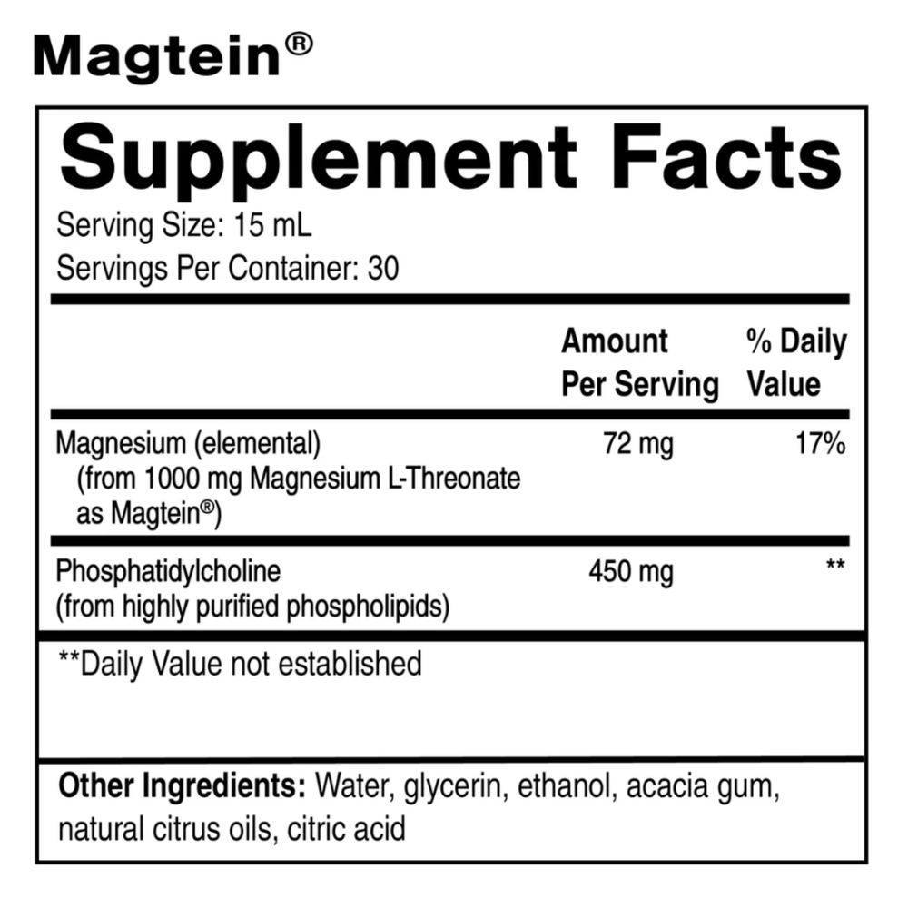 Quicksliver Scientific - Liposomal Magtein