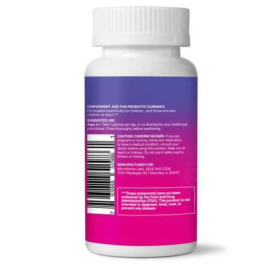 Microbiome MegaSporeBiotic Gummies - 30 Gummies