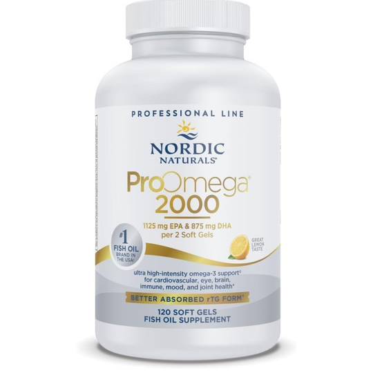 Nordic Naturals Pro-Omega 2000 - Fish Oil Supplement