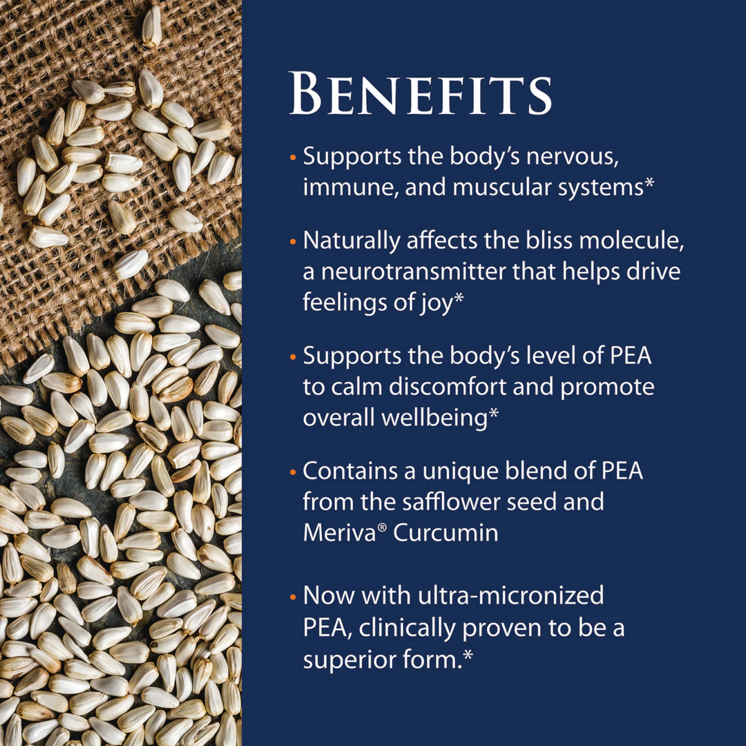 Enzyme Science, (PEA)+ - Pain Relief and Stress Support Supplement