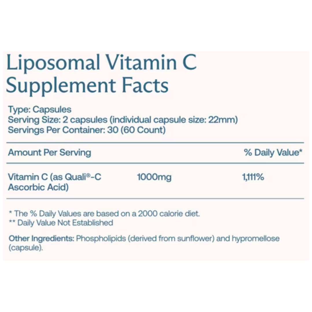 BodyBio - Liposomal Vitamin C, 60 caps