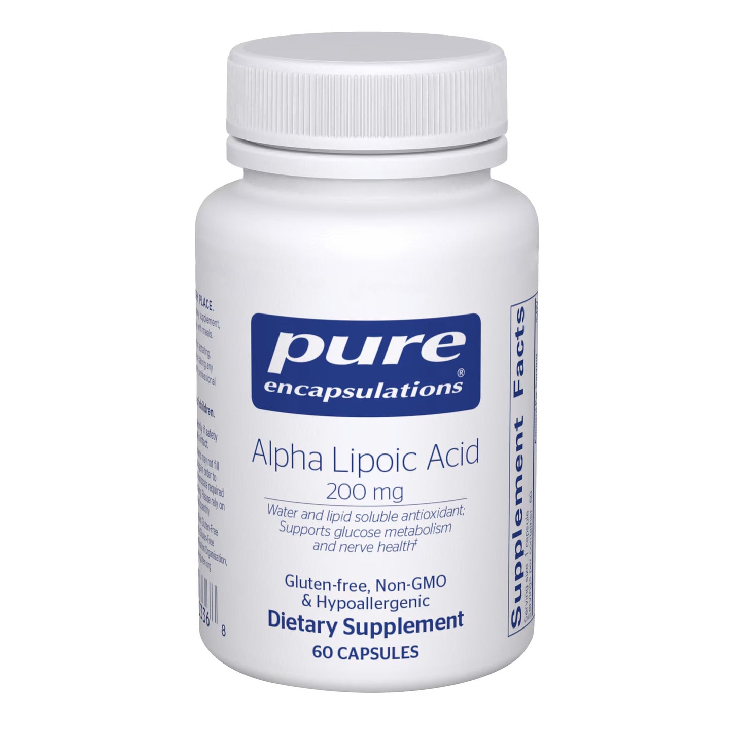 Pure Encapsulations - Alpha Lipoic Acid 200mg, 60 caps