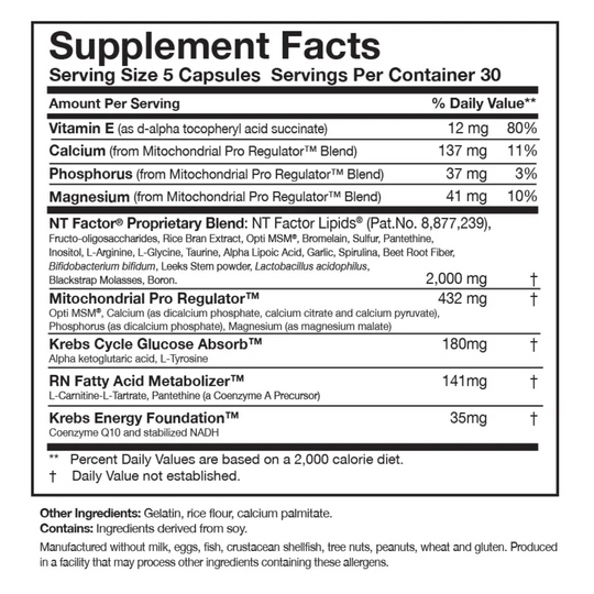 Researched Nutritionals - ATP Fuel, 150 caps