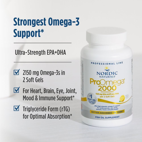 Nordic Naturals Pro-Omega 2000 - Fish Oil Supplement