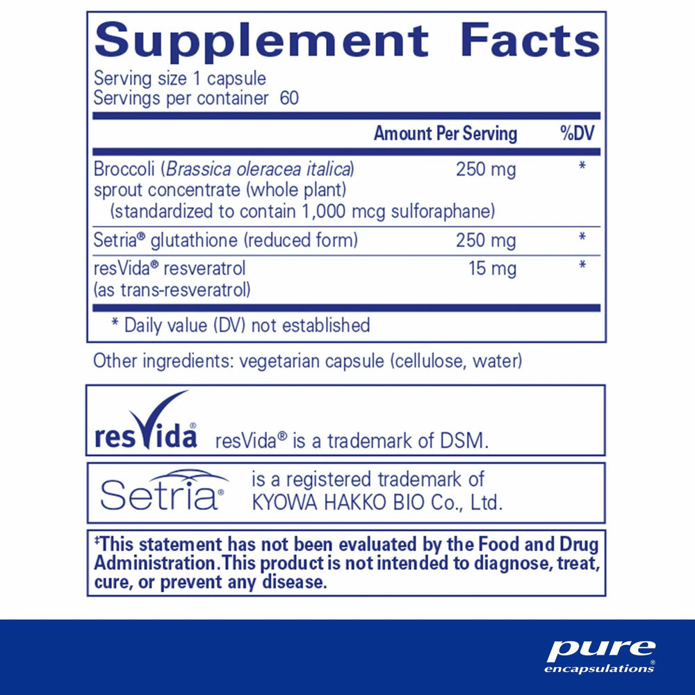 Pure Encapsulations - Nrf2 Detox, 60 caps