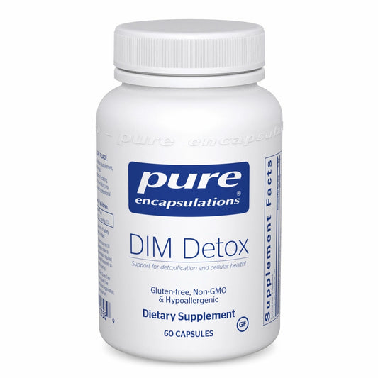 Pure Encapsulations - DIM Detox, 60 caps