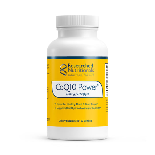 Researched Nutritionals - CoQ10 Power 400mg, 60 caps