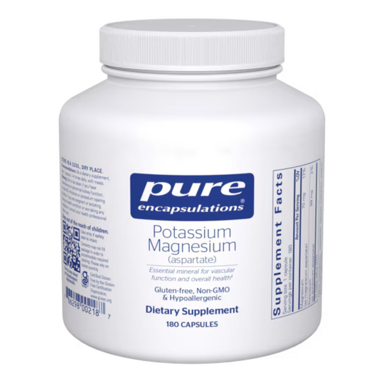 Pure Encapsulations - Potassium Magnesium (aspartate), 180 caps