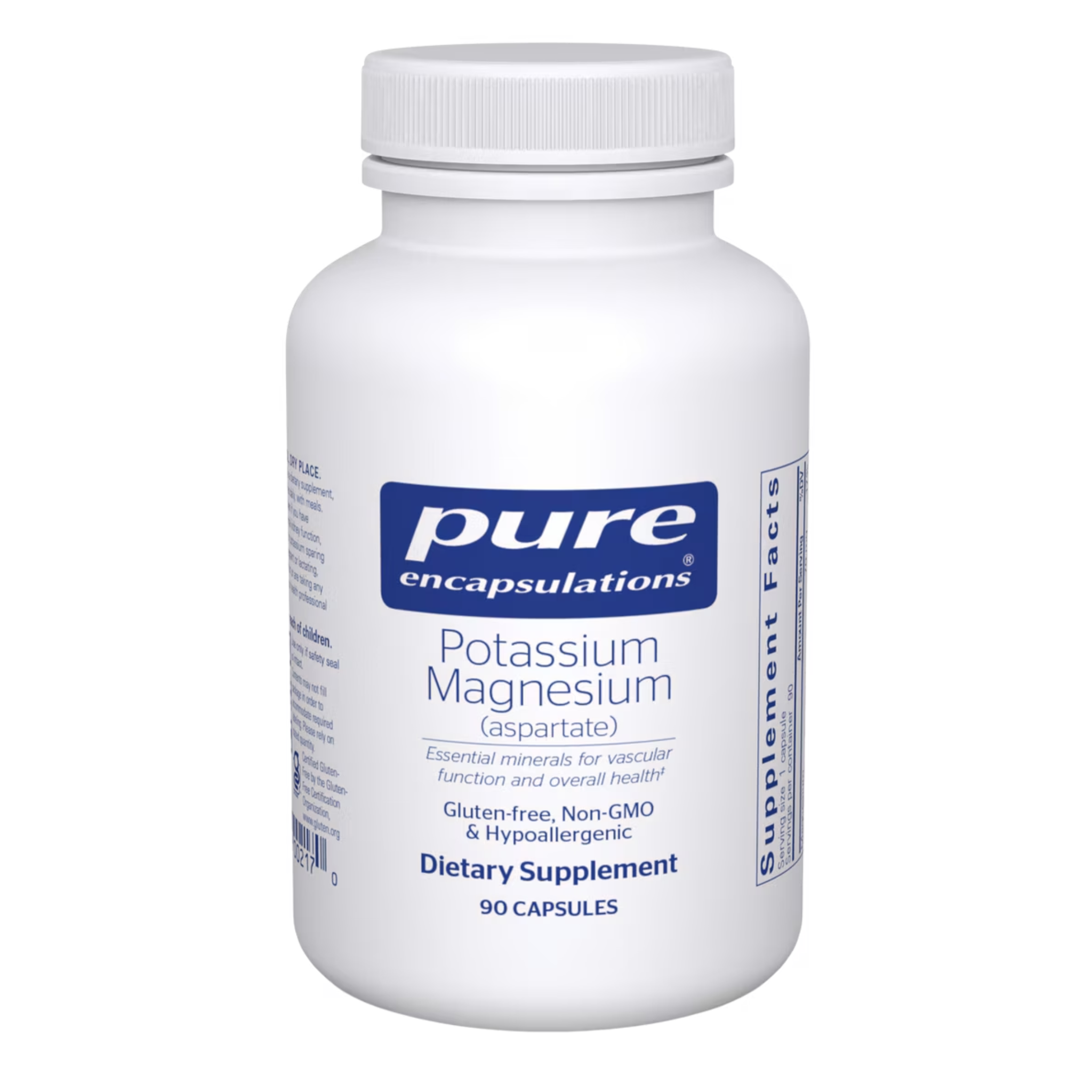 Pure Encapsulations - Potassium Magnesium (aspartate)