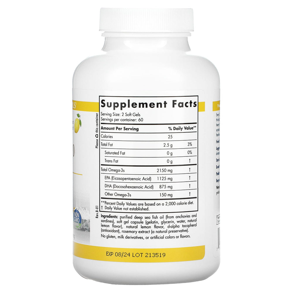 Nordic Naturals Pro-Omega 2000 - Fish Oil Supplement